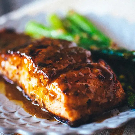 Granddaddy's Secret Sauce Salmon Delight! 🍣 - Granddaddy's Secret Sauces
