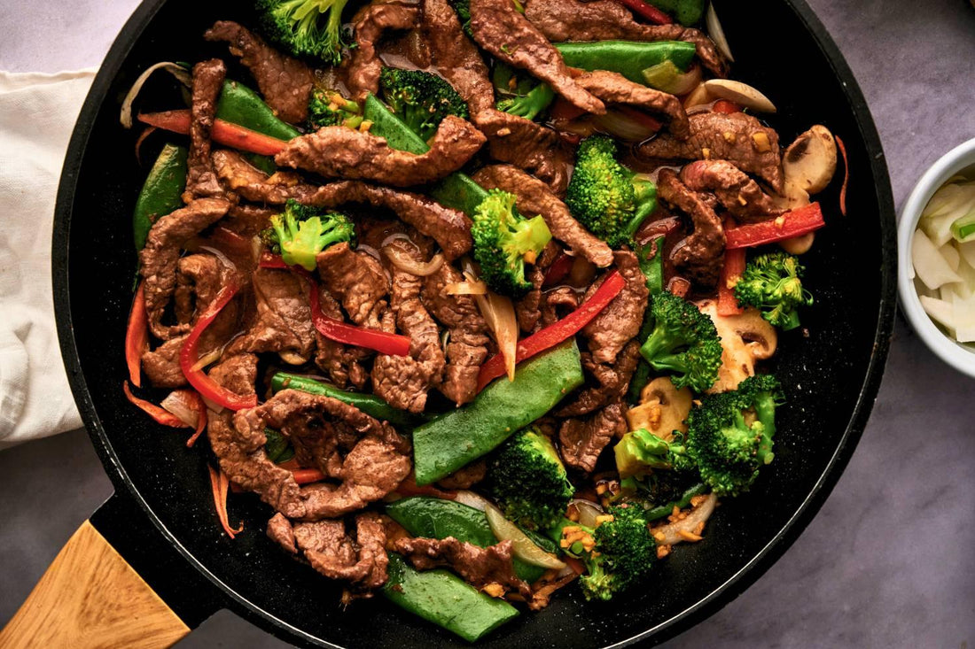 Spicy beef stir fry recipe